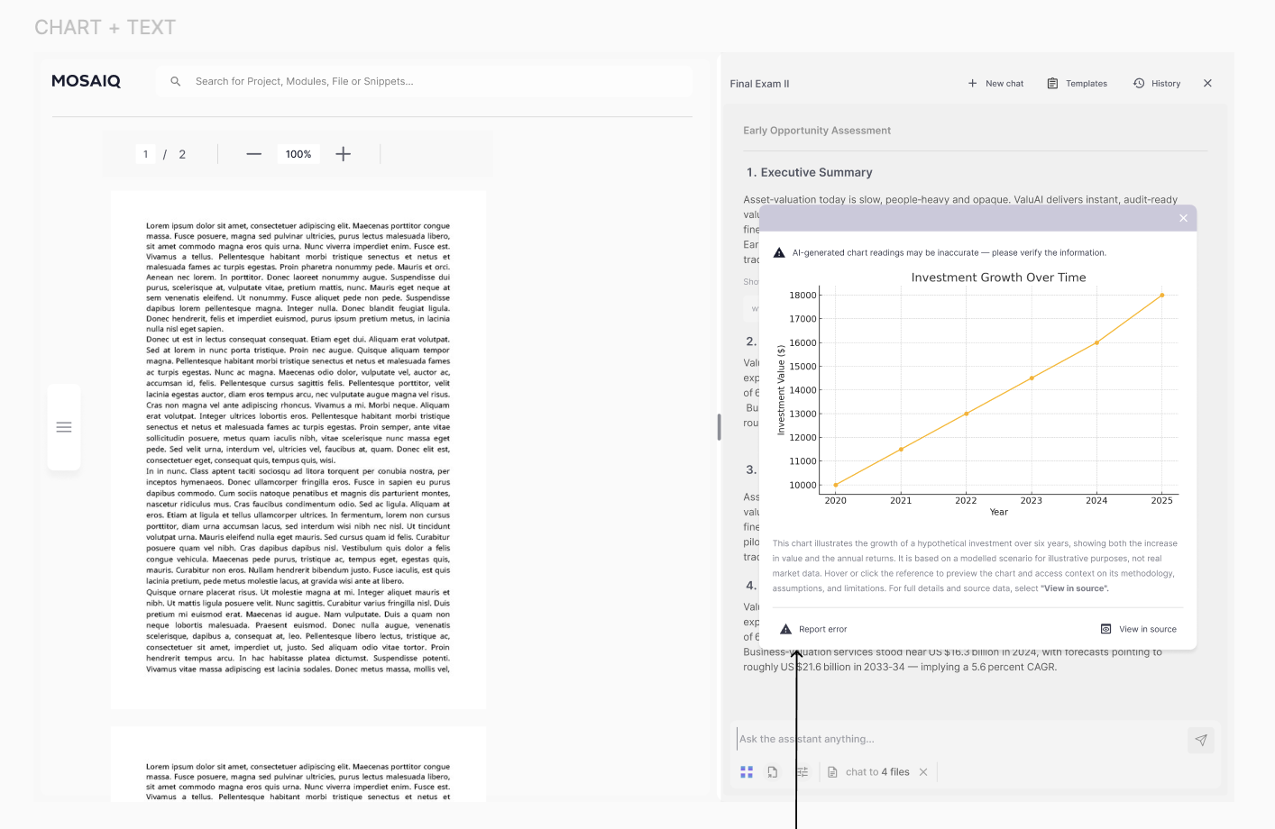 Citation bubble showing graph context from source