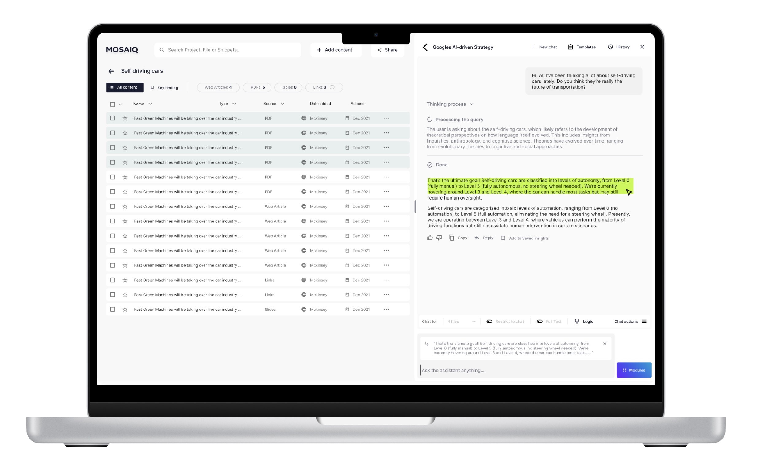 Preview of MosaiQ Labs project